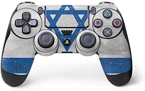 Skinit Decal Gaming Skin Compatible with PS4 Controller - Saudi Arabia Soccer Flag Design in Saudi Arabia