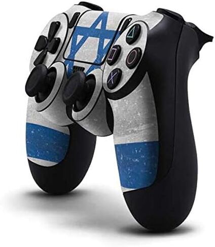 Skinit Decal Gaming Skin Compatible with PS4 Controller - Saudi Arabia Soccer Flag Design in Saudi Arabia