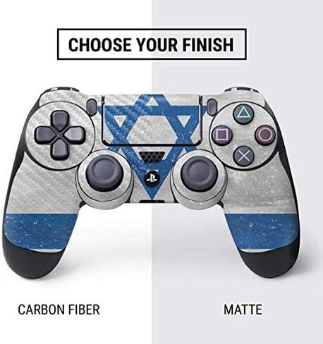 Skinit Decal Gaming Skin Compatible with PS4 Controller - Saudi Arabia Soccer Flag Design in Saudi Arabia