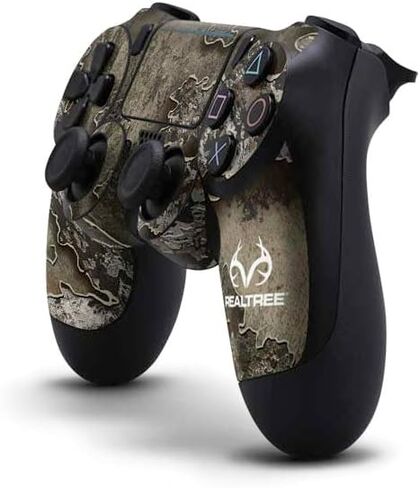 Skinit Decal Gaming Skin Compatible with PS4 Pro/Slim Controller - Officially Licensed Realtree WAV3 Blue Camo Design in Saudi Arabia