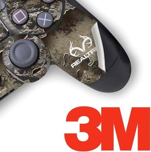 Skinit Decal Gaming Skin Compatible with PS4 Pro/Slim Controller - Officially Licensed Realtree WAV3 Blue Camo Design in Saudi Arabia