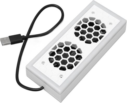حامل تبريد وحدة التحكم في الألعاب، حامل تبريد لـ Xbox Series S مع ضوء RGB، قاعدة تبريد RGB Light Cooler قابلة للضبط مع منفذي USB إضافيين لـ Xbox Series S in Kuwait