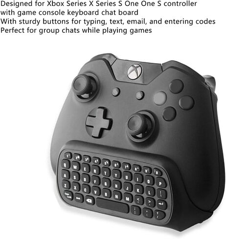 PenRux Gaming Keyboard, 5.6x2.5x1.8in Mini Compact Gaming Keyboard with Chat Board, Game Console Keyboard with Silicone Buttons, for Xbox Series X Series S One One S Controller in Saudi Arabia