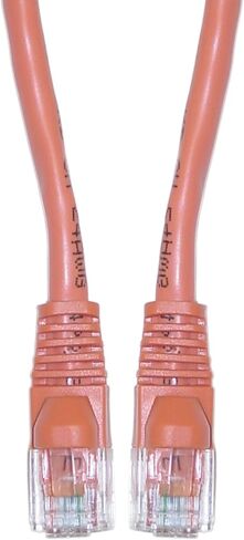 CableWholesale Cat6 Ethernet Crossover Cable، 24AWG، موصل لوحة ذهبية RJ45، حذاء Snagless، 4 أزواج من النحاس الذين تقطعت بهم السبل، زوج ملتوي غير محمي (UTP) كبل تصحيح شبكة الإنترنت، 3 أقدام، أحمر in Saudi Arabia