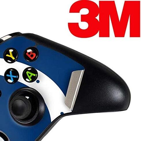 ملصق Skinit المخصص للألعاب متوافق مع وحدة تحكم Xbox One - تصميم شعار كبير مرخص رسميًا من NFL Indianapolis Colts in Kuwait