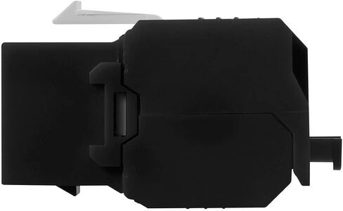 Monoprice Cat6A RJ-45 Keystone بدون أدوات 180 درجة، أبيض (115664) (عبوة من قطعتين) in Saudi Arabia