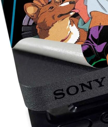 Skinit Decal Gaming Skin Compatible with PS4 Pro Bundle - Officially Licensed Cowboy Bebop Bounty Crew Design in Saudi Arabia