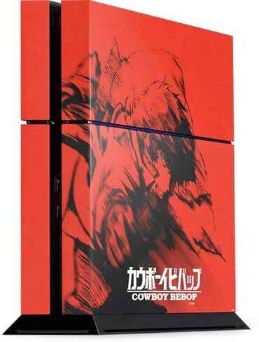 Skinit Decal Gaming Skin Compatible with PS4 Console - Officially Licensed Cowboy Bebop Spike Poster Design in Saudi Arabia