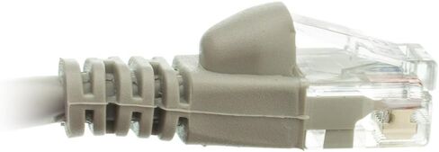 كابل ACL بطول 150 قدم RJ45 بدون مشبك/مصبوب باللون الرمادي Cat6 Ethernet Lan، عبوتان in Saudi Arabia