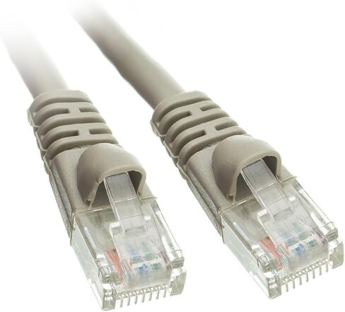 كابل ACL بطول 150 قدم RJ45 بدون مشبك/مصبوب باللون الرمادي Cat6 Ethernet Lan، عبوتان in Saudi Arabia