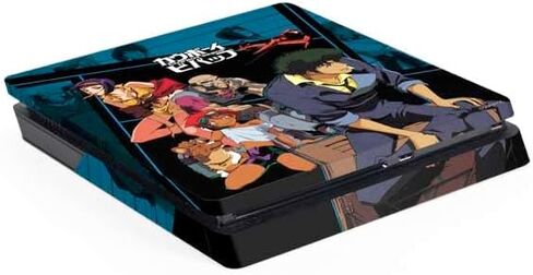 Skinit Decal Gaming Skin Compatible with PS4 Slim - Officially Licensed Cowboy Bebop Bounty Crew Design in Saudi Arabia