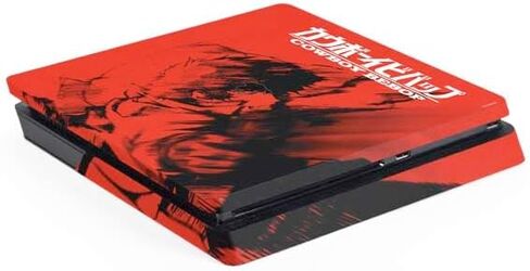 ملصق Skinit المخصص للألعاب متوافق مع جهاز PS4 Slim - تصميم ملصق Cowboy Bebop Spike مرخص رسميًا in Saudi Arabia