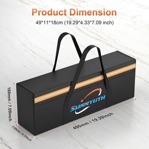 12V 100Ah LiFePO4 Lithium Battery Fireproof Safe Bag, Large Capacity Explosion-Proof Lipo Battery Bag for Charging and Storage,14×9.5×7.8in Waterproof Box Compatible with Litime and ECO in Saudi Arabia
