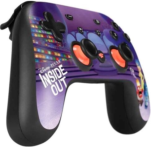Skinit Decal Gaming Skin Compatible with Google Stadia Controller - Officially Licensed Disney Inside Out Headquarters Design in Saudi Arabia