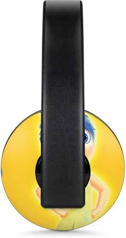 Skinit Decal Audio Skin Compatible with PlayStation 4 Gold Wireless Headset - Officially Licensed Disney Inside Out Joy Portrait Design in Saudi Arabia