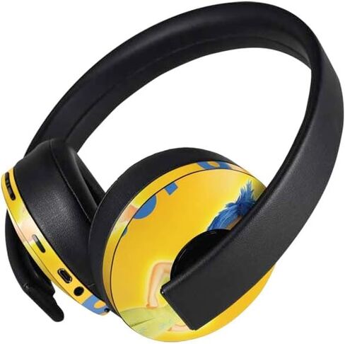 Skinit Decal Audio Skin Compatible with PlayStation 4 Gold Wireless Headset - Officially Licensed Disney Inside Out Joy Portrait Design in Saudi Arabia
