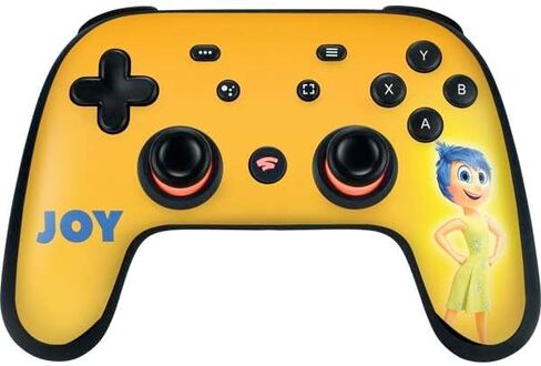 Skinit Decal Gaming Skin Compatible with Google Stadia Controller - Officially Licensed Disney Inside Out Joy Portrait Design in Saudi Arabia