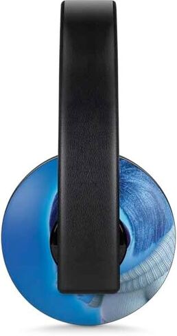 Skinit Decal Audio Skin Compatible with PlayStation 4 Gold Wireless Headset - Officially Licensed Disney Inside Out Sadness Portrait Design in Saudi Arabia