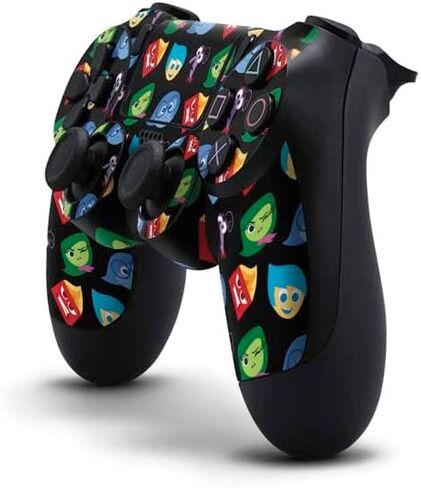 غلاف Skinit المخصص للألعاب المتوافق مع وحدة تحكم PS4 - تصميم صور شخصية مرخص رسميًا من Disney Inside Out in Saudi Arabia