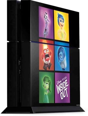 Skinit Decal Gaming Skin Compatible with PS4 Console - Officially Licensed Disney Inside Out Character Portraits Design in Saudi Arabia