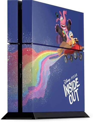 Skinit Decal Gaming Skin Compatible with PS4 Console - Officially Licensed Disney Inside Out Joy and Bing Bong Design in Saudi Arabia