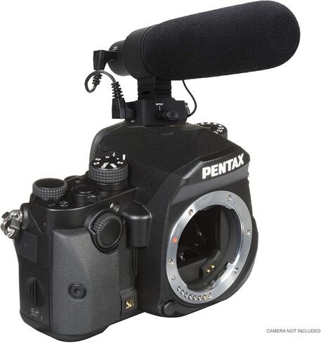 ميكروفون قلبي فائق متطور لجهاز Pentax KP (ستيريو/بندقية) مع واقي رياح Dead Cat in Saudi Arabia