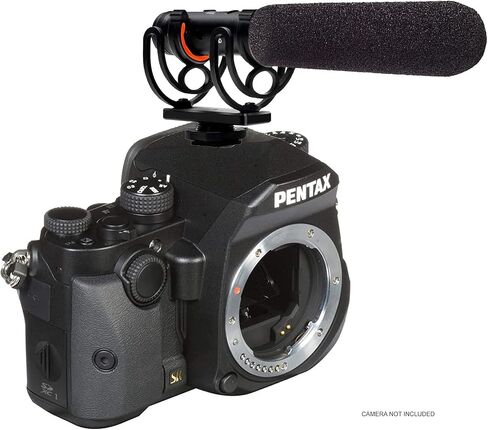 ميكروفون رقمي Nc Pentax K-70 متطور فائق القلب (ستيريو/بندقية) مع واقي رياح Dead Cat in Saudi Arabia