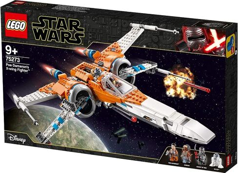 LEGO Star Wars Poe Dameron's X-wing Fighter 75273 Building Kit, Cool Construction Toy for Kids, New 2020 (761 Pieces) in Saudi Arabia
