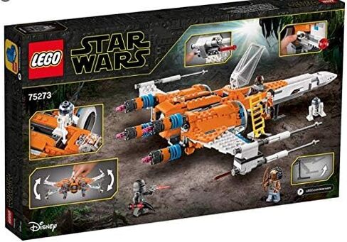 LEGO Star Wars Poe Dameron's X-wing Fighter 75273 Building Kit, Cool Construction Toy for Kids, New 2020 (761 Pieces) in Saudi Arabia