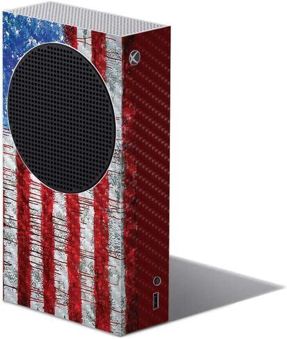 MightySkins Carbon Fiber Skin Compatible with Xbox Series S - Colors Dont Run | Protective, Durable Textured Carbon Fiber Finish | Easy to Apply | Made in The USA in Saudi Arabia