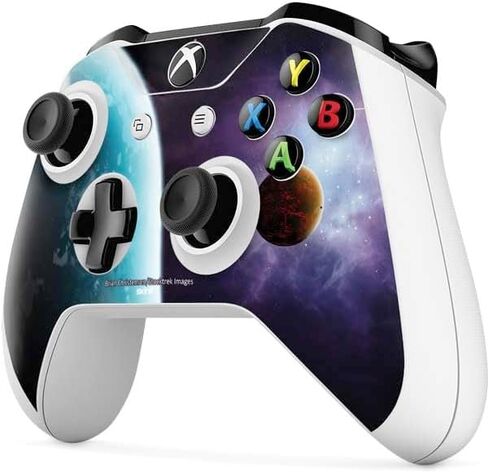Skinit Decal Gaming Skin Compatible with Xbox One S Controller - Officially Licensed StockTrek Two Planets Born from The Same Star Design in Saudi Arabia