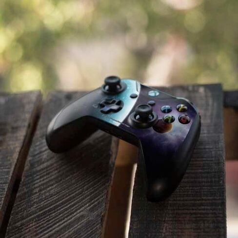 Skinit Decal Gaming Skin Compatible with Xbox One S Controller - Officially Licensed StockTrek Two Planets Born from The Same Star Design in Saudi Arabia