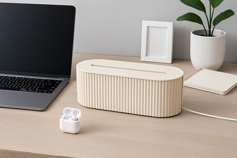 Cable Organizer Box 13 in × 5.2 in × 4.3 in (Gray) in Saudi Arabia