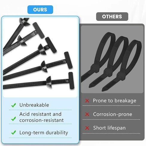النايلون العالمي رباط للكابل مشبك البريدي كابل العلاقات سيارة الوفير المصدات سستة كليب السحابات لإصلاح السيارة اليومي والاستخدام المنزلي 100 قطعة in Kuwait