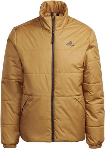 adidas Outdoor mens Basic 3-Stripes Insulated Jacket Grey Medium in Saudi Arabia