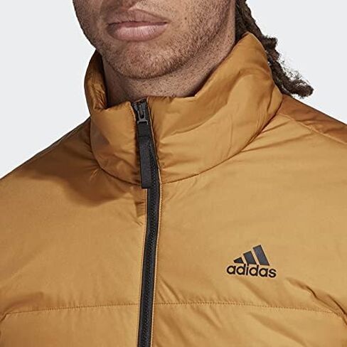 adidas Outdoor mens Basic 3-Stripes Insulated Jacket Grey Medium in Saudi Arabia