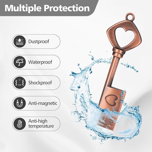 محرك أقراص فلاش USB 3.0 عالي السرعة، عصا ذاكرة USB على شكل مفتاح الحب القديم، محرك إبهام للصور والموسيقى وتخزين الملفات (64 جيجابايت) in Kuwait