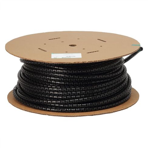 Panduit PW150F-L20 غطاء حزام منقسم، بولي إيثيلين، أسود (50 قدم) in Kuwait