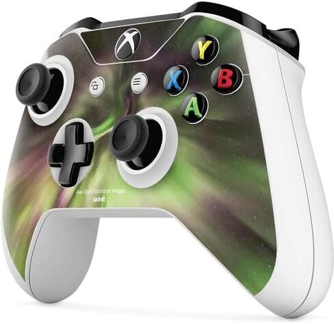 Skinit Decal Gaming Skin Compatible with Xbox One S Controller - Officially Licensed StockTrek Full Sky Aurora Design in Saudi Arabia