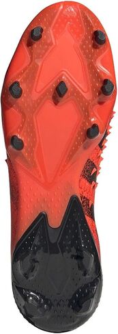adidas boys Predator Freak.3 Firm Ground Cleats, Clear Grey/Cloud White/Solar Yellow, 5 Big Kid in Saudi Arabia