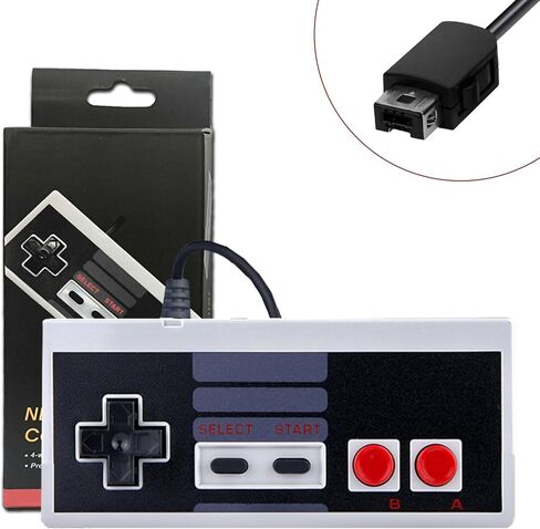 acisan 2-Pack Classic Wired Controllers – Compatible with Mini Console & Classic Edition (2016/2018 Remake) with 9.8FT Cable for Enhanced Gaming Experience in Saudi Arabia