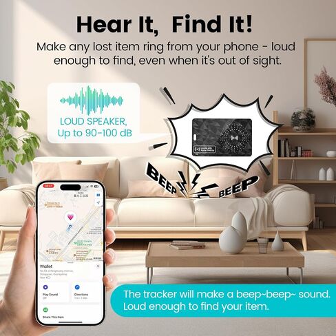 بطاقة تعقب المحفظة لـ Apple Find My (iOS فقط) - مكتشف بطاقة PrielPaek الرفيعة القابلة لإعادة الشحن، عمر بطارية طويل، IP68 مقاوم للماء والغبار، محدد موقع العناصر للمحفظة، بطاقات الأمتعة، بطاقة الهوية والمزيد in Saudi Arabia