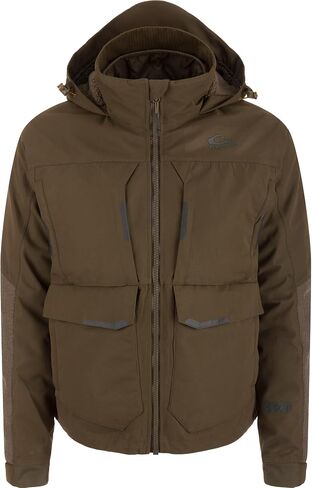 Drake Waterfowl Men's LST Commandxt 3in1 Primaloft المعزول بالماء سترة صيد مقاومة للماء مع غطاء محرك السيارة وبطانة التنفس in Saudi Arabia