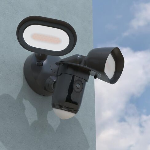 غطاء حماية من الشمس للمطر من Holicfun لكاميرا R-ing Floodlight Cam Wired Plus، أبيض in Saudi Arabia