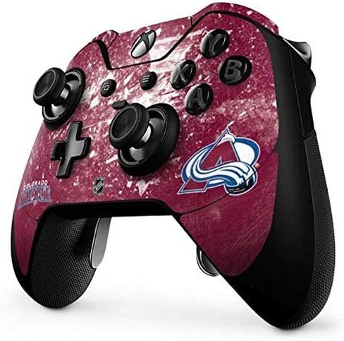 ملصق Skinit المخصص للألعاب متوافق مع وحدة تحكم Xbox One Elite - تصميم NHL Colorado Avalanche Frozen المرخص رسميًا in Kuwait