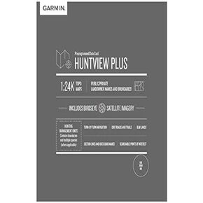 Garmin Huntview Plus، بطاقات microSD محملة مسبقًا مع وحدات إدارة الصيد لأجهزة GPS المحمولة من Garmin in Kuwait