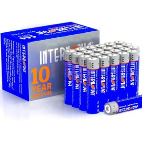 بطاريات AAA 24 حزمة - بطاريات قلوية ثلاثية A عالية الأداء مع عمر افتراضي مدته 10 سنوات - مثالية لمعدات الطوارئ وأجهزة التحكم في الألعاب والأجهزة الذكية - مصدر طاقة موثوق لجميع أجهزتك in Kuwait