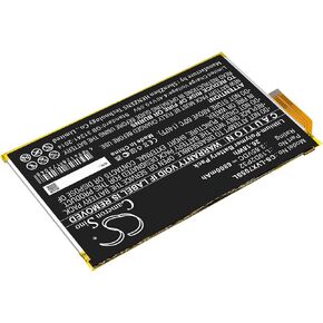 بطارية 6800 مللي أمبير متوافقة مع LEN0VO Yoga Smart Tab، YT-X705F، للجزء رقم L19D2P32 in Saudi Arabia