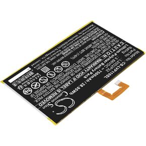 بطارية 7500 مللي أمبير/3.86 فولت متوافقة مع LEN0VO Tab P11، Tab P11 5G، TB-J606F، TB-J607Z، تناسب P/N: L20D2P32 in Kuwait