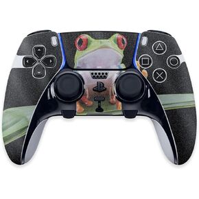 غلاف MightySkins اللامع المتوافق مع وحدة تحكم PS5 DualSense Edge - ضفدع شجرة Hangin | لمسة نهائية لامعة واقية ومتينة شديدة اللمعان | سهل التطبيق | صنع في الولايات المتحدة الأمريكية in Kuwait